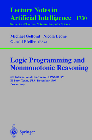 Logic Programming and Nonmonotonic Reasoning - Michael Gelfond; Nicole Leone; Gerald Pfeifer