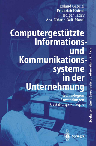 Computergestützte Informations- und Kommunikationssysteme in der Unternehmung - Roland Gabriel; Friedrich Knittel; Holger Taday; Ane-Kristin Reif-Mosel