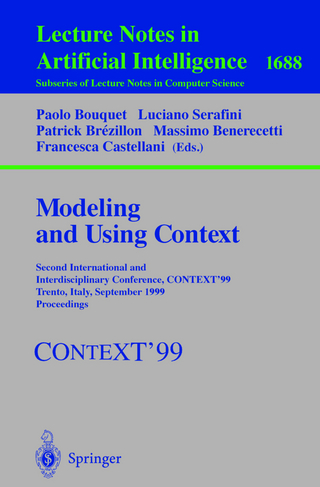 Modeling and Using Context - Paolo Bouquet; Luciano Serafini; Patrick Brézillon; Massimo Benerecetti; Francesca Castellani