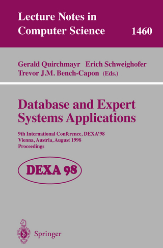 Database and Expert Systems Applications - Gerald Quirchmayr; Erich Schweighofer; Trevor J.M. Bench-Capon
