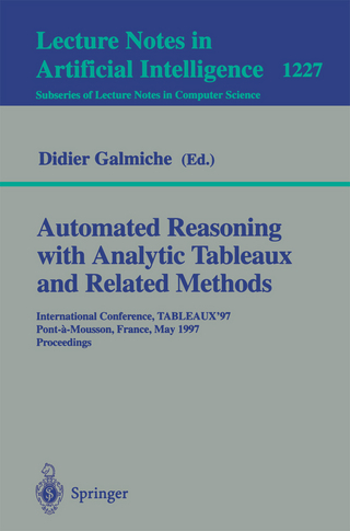 Automated Reasoning with Analytic Tableaux and Related Methods - Didier Galmiche