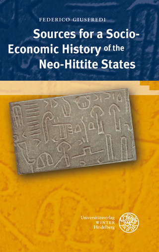 Sources for a Socio-Economic History of the Neo-Hittite States - Federico Giusfredi