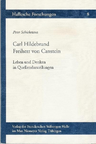Carl Hildebrand Freiherr von Canstein - Peter Schicketanz