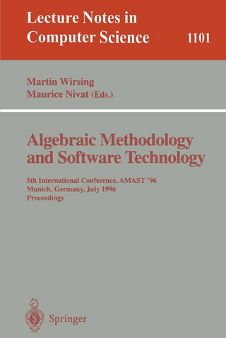 Algebraic Methodology and Software Technology - Martin Wirsing; Maurice Nivat