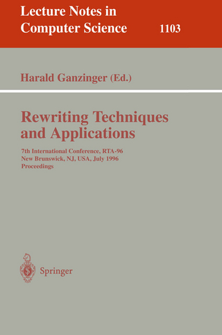Rewriting Techniques and Applications - Harald Ganzinger