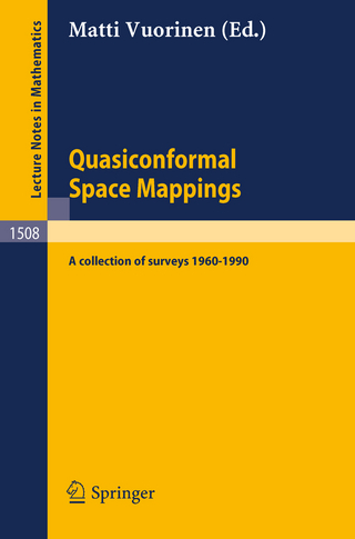 Quasiconformal Space Mappings - Matti Vuorinen
