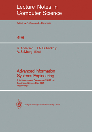 Advanced Information Systems Engineering - Rudolf Andersen; Janis A. Jr. Bubenko; Arne Soelvberg