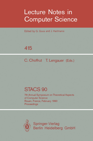 STACS 90 - Christian Choffrut; Thomas Lengauer