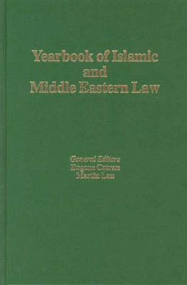 Yearbook of Islamic and Middle Eastern Law, Volume 9 (2002-2003) - Eugene Cotran; Martin Lau