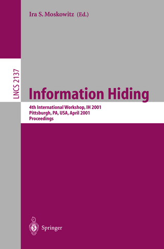 Information Hiding - Ira S. Moskowitz