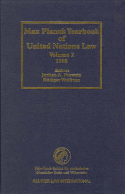 Max Planck Yearbook of United Nations Law, Volume 2 (1998) - Jochen A. Frowein; Rüdiger Wolfrum; Christiane E. Philipp