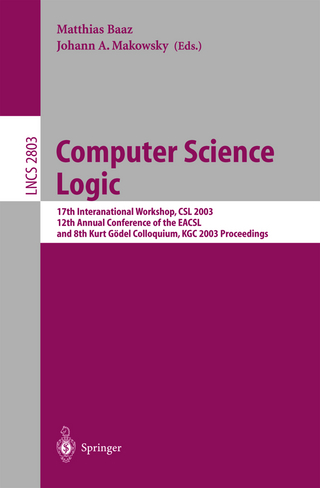 Computer Science Logic - Matthias Baaz; Johann M. Makowsky