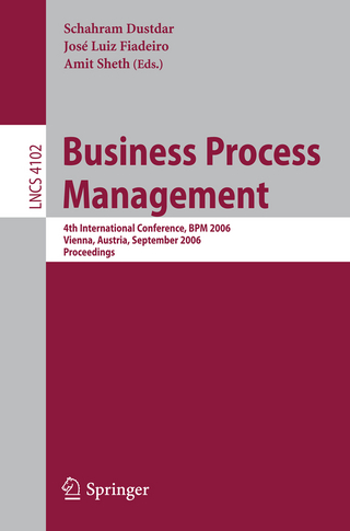 Business Process Management - Schahram Dustdar; José Luiz Fiadeiro; Amit Sheth