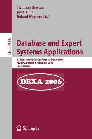Database and Expert Systems Applications - Stephane Bressan; Josef Küng; Roland Wagner
