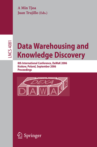 Data Warehousing and Knowledge Discovery - A Min Tjoa