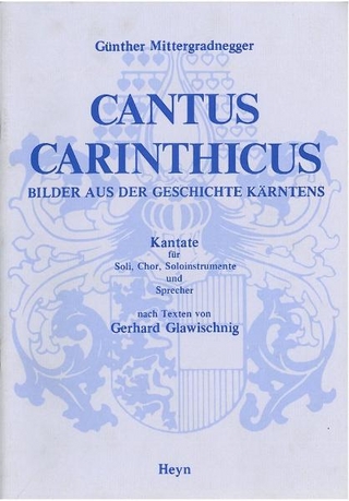 Cantus Carinthicus - Günther Mittergradnegger