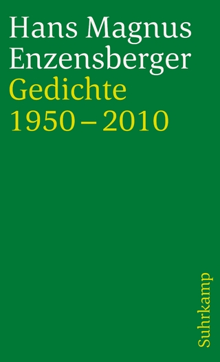 Gedichte 1950-2010 - Hans Magnus Enzensberger
