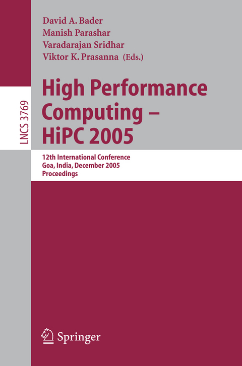 High Performance Computing – HiPC 2005 - 
