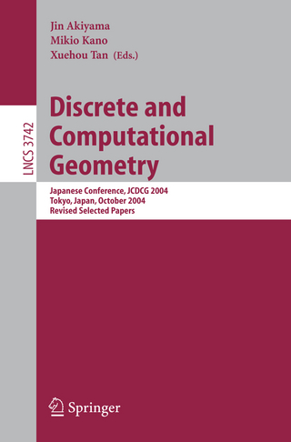 Discrete and Computational Geometry - Jin Akiyama; Mikio Kano; Xuehou Tan