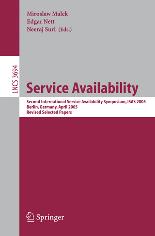 Service Availability - Miroslaw Malek; Edgar Nett; Neeraj Suri