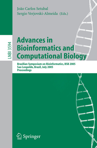 Advances in Bioinformatics and Computational Biology - Joao Carlos Setubal; Sergio Verjovski-Almeida