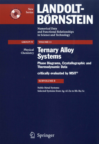 Noble Metal Systems. Selected Systems from Ag-Al-Zn to Rh-Ru-Sc - G. Effenberg; S. Ilyenko
