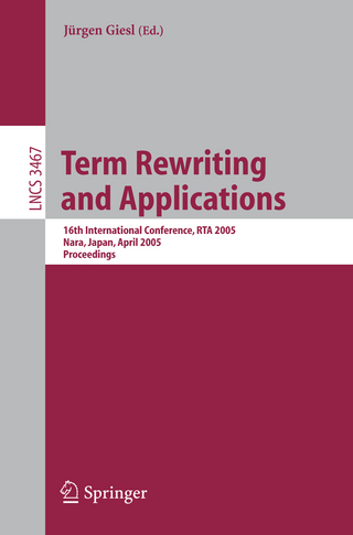 Term Rewriting and Applications - Jürgen Giesl