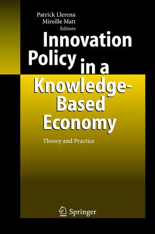 Innovation Policy in a Knowledge-Based Economy - Patrick Llerena; Mireille Matt