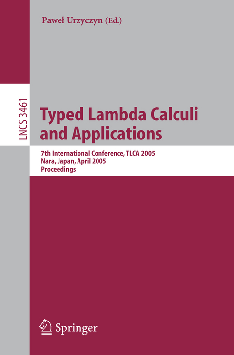 Typed Lambda Calculi and Applications - 