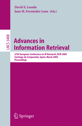 Advances in Information Retrieval - David E. Losada; Juan M. Fernández-Luna