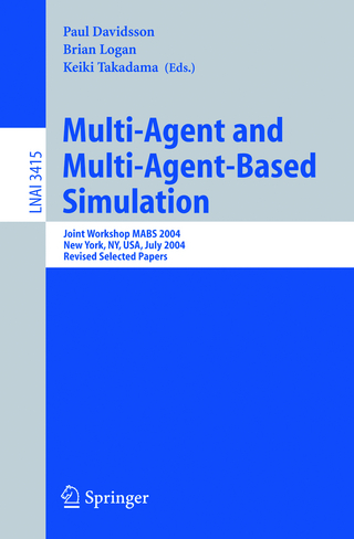 Multi-Agent and Multi-Agent-Based Simulation - Paul Davidsson; Brian Logan; Keiki Takadama