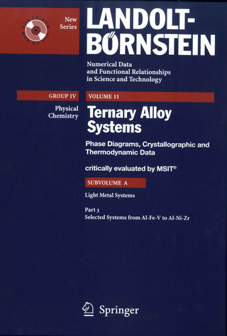 Selected Systems from Al-Fe-V to Al-Ni-Zr - MSIT Materials Science International Team