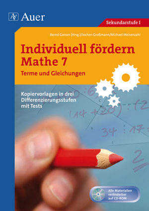 Individuell fördern Mathe 7 Terme und Gleichungen - Bernd Ganser