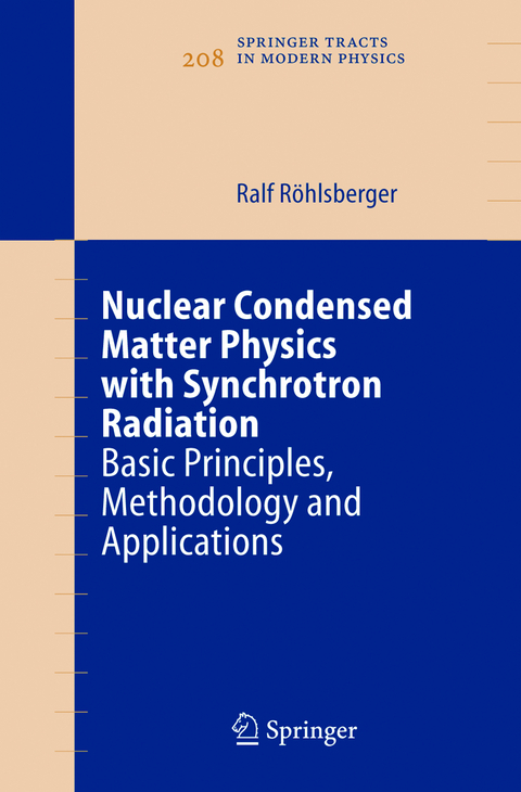 Nuclear Condensed Matter Physics with Synchrotron Radiation - Ralf Röhlsberger