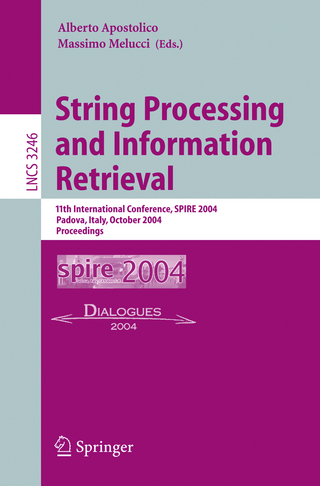 String Processing and Information Retrieval - Alberto Apostolico; Massimo Melucci