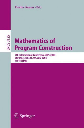 Mathematics of Program Construction - Dexter Kozen; Carron Shankland