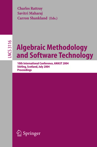 Algebraic Methodology and Software Technology - Charles Rattray; Savitri Maharaj