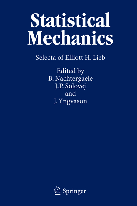 Statistical Mechanics - E.H. Lieb