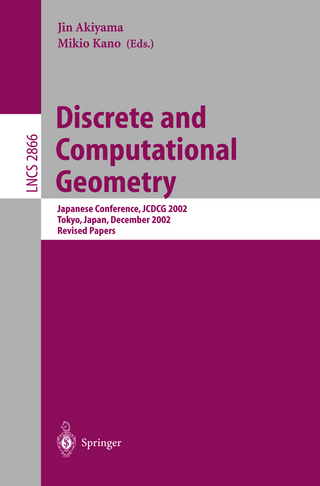 Discrete and Computational Geometry - Jin Akiyama; Mikio Kano