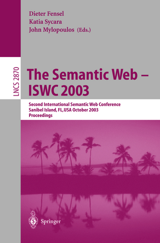 The Semantic Web - ISWC 2003 - Katia Sycara; John Mylopoulos