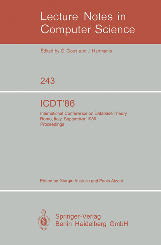 ICDT'86 - Giorgio Ausiello; Paolo Atzeni