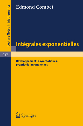 Integrales Exponentielles - E. Combet