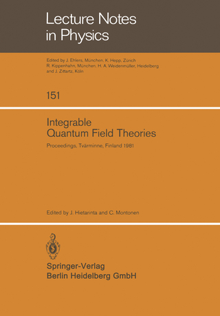 Integrable Quantum Field Theories - J. Hietarinta; C. Montonen