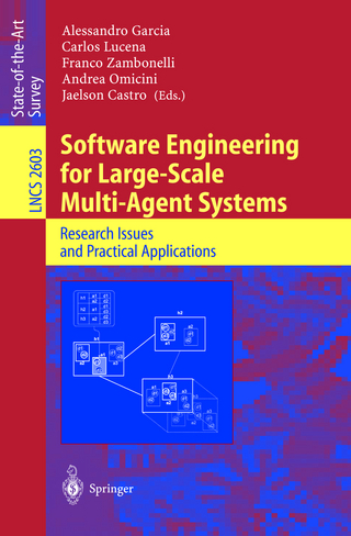 Software Engineering for Large-Scale Multi-Agent Systems - Alessandro Garcia; Carlos Lucena; Franco Zambonelli; Andrea Omicini; Jaelson Castro