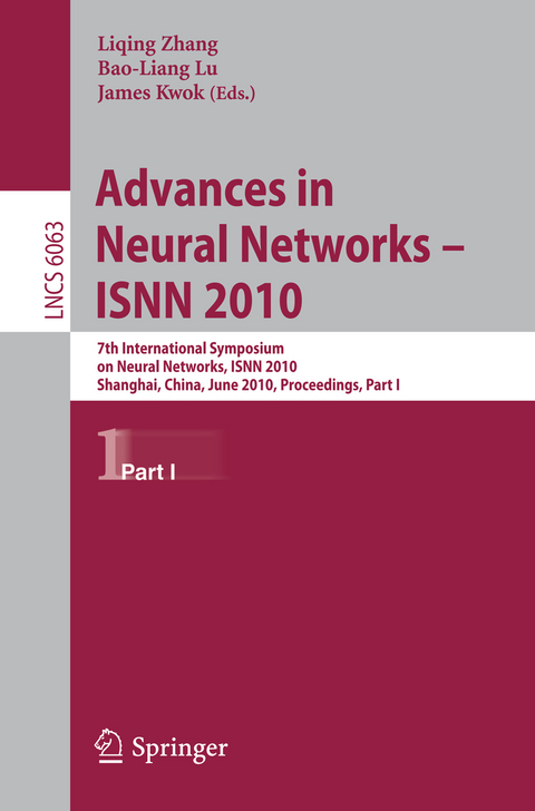 Advances in Neural Networks -- ISNN 2010 - 