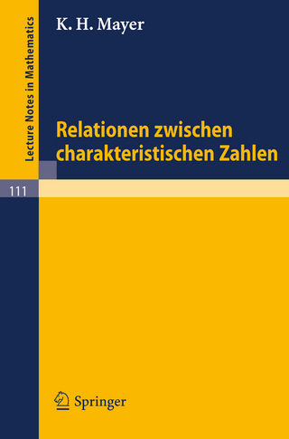 Relationen zwischen charakteristischen Zahlen - K. H. Mayer