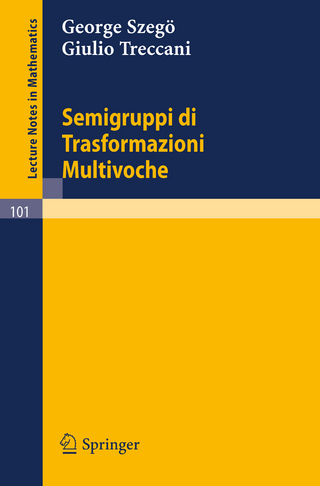 Semigruppi di Trasformazioni Multivoche - George Szegö; Giulio Treccani