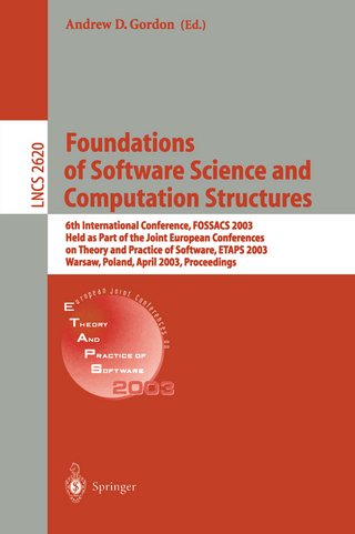 Foundations of Software Science and Computational Structures - Andrew D. Gordon