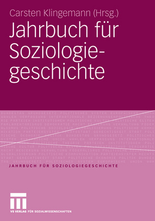 Jahrbuch für Soziologiegeschichte - Carsten Klingemann