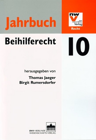 Jahrbuch Beihilferecht 10 - Thomas Jaeger; Birgit Rumersdorfer